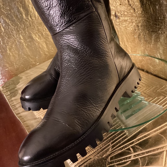 Julie Dee tall leather boots - Picture 1 of 10